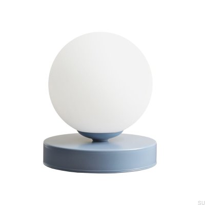 Lámpara de escritorio Ball S Metal Azul