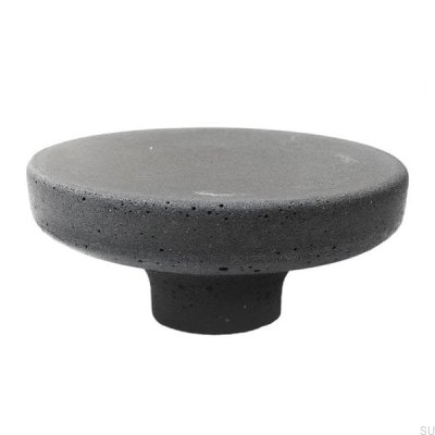 Pomo para muebles 1005 grande gris oscuro