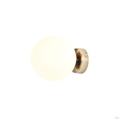 Lámpara de pared Ball S Metal Dorado