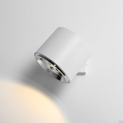 Lámpara de pared Bot Metal Blanco