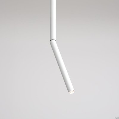 Lámpara de techo de metal Stick All Long blanca