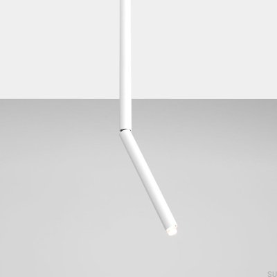 Lámpara de techo de metal Stick All Medium, color blanco