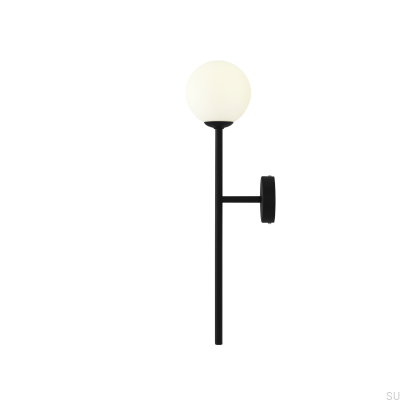 Lámpara de pared Bosso Metal Black
