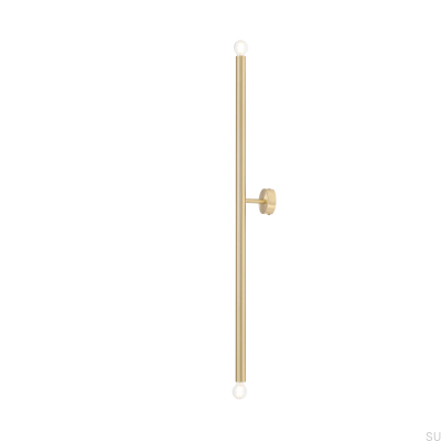Lámpara de pared de latón Tubo 2 L