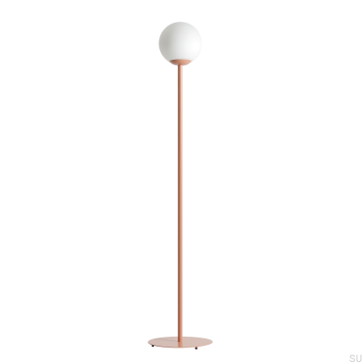 Lámpara de pie Pinne Metal Coral