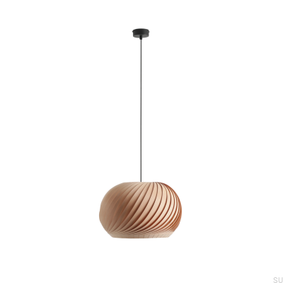 Lámpara colgante Nature Dark M Madera Haya