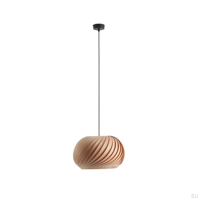 Lámpara colgante Nature Dark S Madera Haya