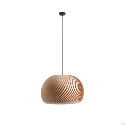 Lámpara colgante Nature Dark XL Madera Haya