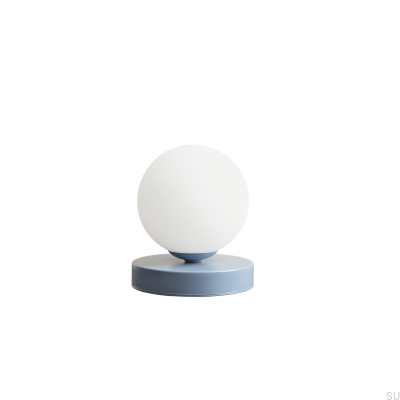 Lámpara de escritorio Ball S Metal Azul