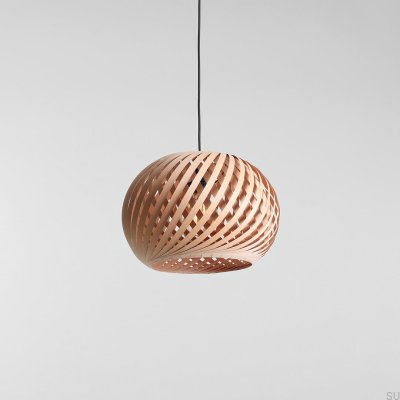 Lámpara colgante Nature Cross M Madera Haya