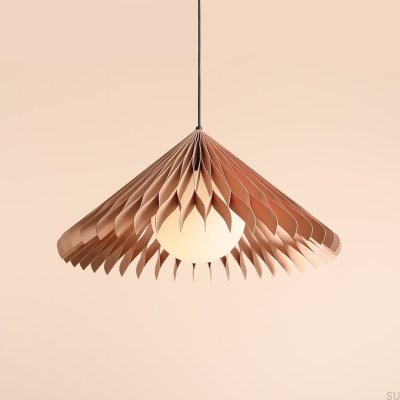 Lámpara colgante Nature Sun L Madera Haya