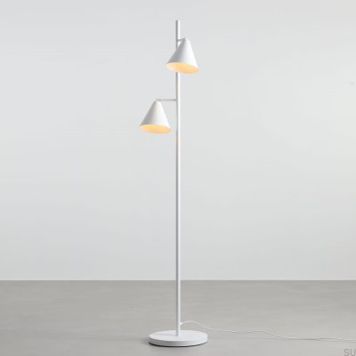 Lámpara de pie Form 2 Metal Blanco