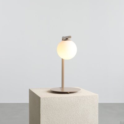 Lámpara de escritorio Zac Metal Beige