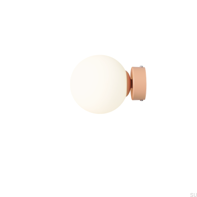 Lámpara de pared Ball S Metal Coral