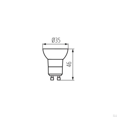 Bombilla REMI LED GU10-NW