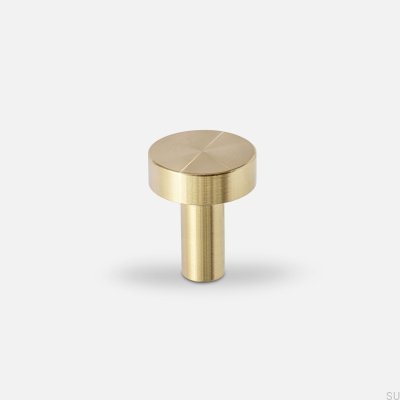 Pomo para mueble Nena S Brass Brushed Sin pintar