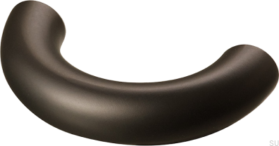 Tirador alargado para muebles Arch 052 41 de latón marrón