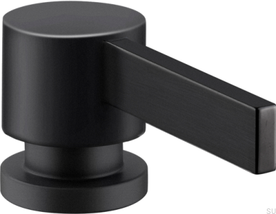 Dispensador de jabón ARM228 de latón negro mate