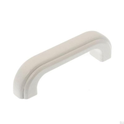 Tirador para mueble alargado 1023 87 Madera blanco