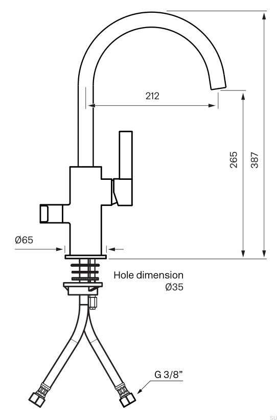 9426312--Bateria-kuchenna-z-zaworem-do-zmywarki-ARM384-Mosiężna-Srebrna-Chromowana-z-Czarnym-Tapwell-Skandynawskie-Uchwyty_2