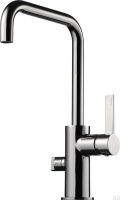 Grifo de cocina con válvula para lavavajillas ARM584 Latón Plata Cromo
