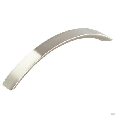 Tirador para mueble alargado 1029 128 Níquel cepillado
