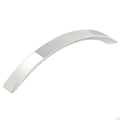 Tirador para mueble alargado 1029 128 Cromo pulido