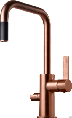Grifo de cocina ARM587 de cobre cepillado sin pintar