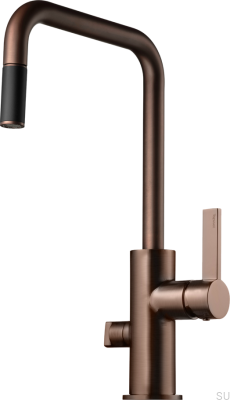 Grifo de cocina con válvula para lavavajillas ARM887 Latón Marrón