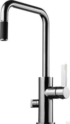Grifo de cocina con válvula para lavavajillas ARM887 Latón Plata Cromo