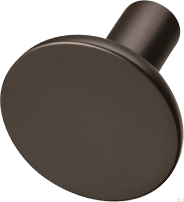 Pomo para mueble Pastille 30, latón, marrón