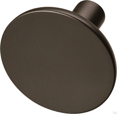 Pomo para mueble Pastille 37, latón, marrón