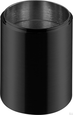 Extensión para grifo de lavabo XPRO500, latón, negro mate