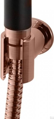XSUP030 Soporte para cabezal de ducha de cobre cepillado sin lacar