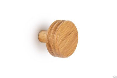 Perchero de pared de madera de roble Pulse 65