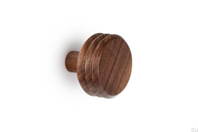 Perchero de pared de madera de nogal Pulse 65