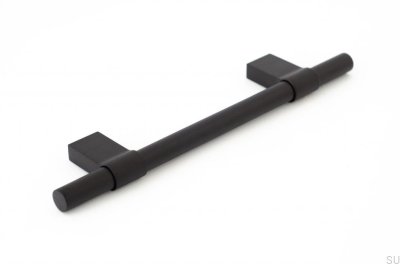 Tirador para mueble Line Big 208 de aluminio negro