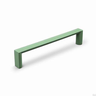 Tirador alargado para muebles Sala 128 Metal Verde