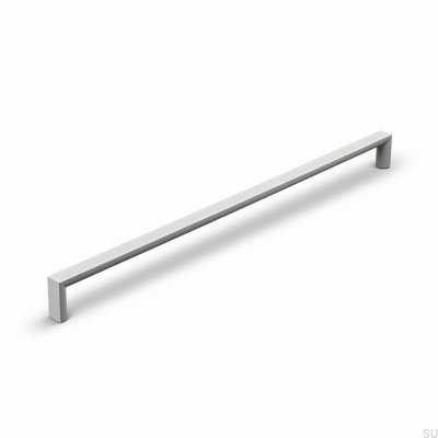 Tirador alargado para muebles Sala 320 Metal Silk Grey