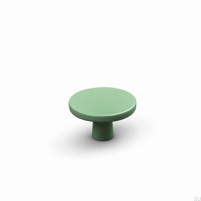 Pomo para muebles Garda 42 de metal verde