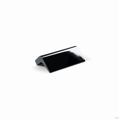 Tirador alargado para mueble Lido 32, aluminio, plata, cromo, pulido