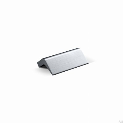 Tirador alargado para mueble Lido 32, aluminio cepillado plata