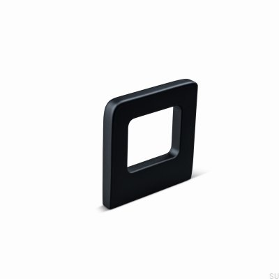 Pomo para muebles Benidorm 32 de aluminio negro mate