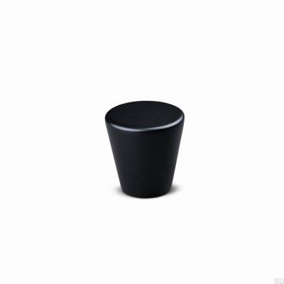 Pomo para muebles Padua 30 de metal negro mate