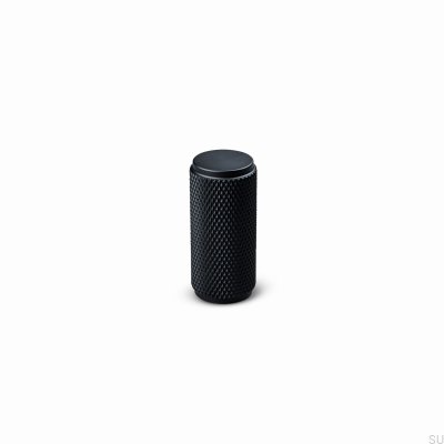 Pomo para muebles de aluminio Rimini 16, color negro mate (alto)