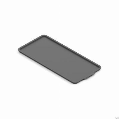 Tapa para cubo de basura Leon 12l Gris oscuro