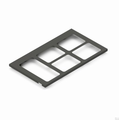 Marco superior para sistema de clasificación Toledo 80x45 Gris oscuro
