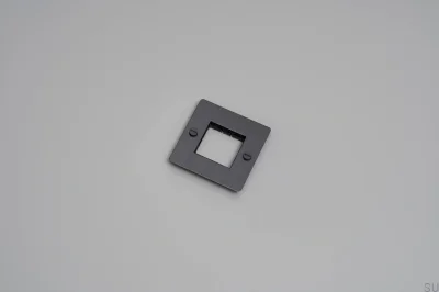 Marco sin relleno sin logo Placa 1G Acero Latón Bronce Quemado Norma Europea