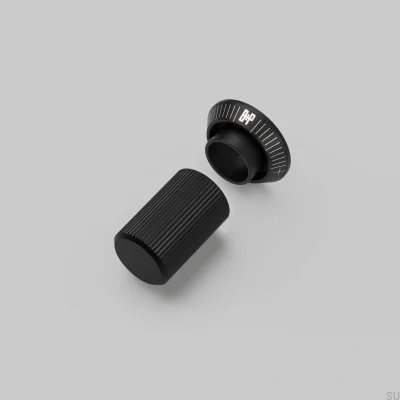 Kit decorativo para regulador Detail Linear Acero Negro