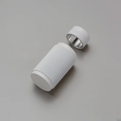 Kit decorativo para regulador Detail Cross Acero Blanco